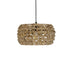 GLOBOSTAR® SAND 204-0159 Boho Κρεμαστό Φωτιστικό Οροφής με Ντουί 1 x E27 AC 220-240V IP20 - Καφέ - Μ30 x Π30 x Υ18cm