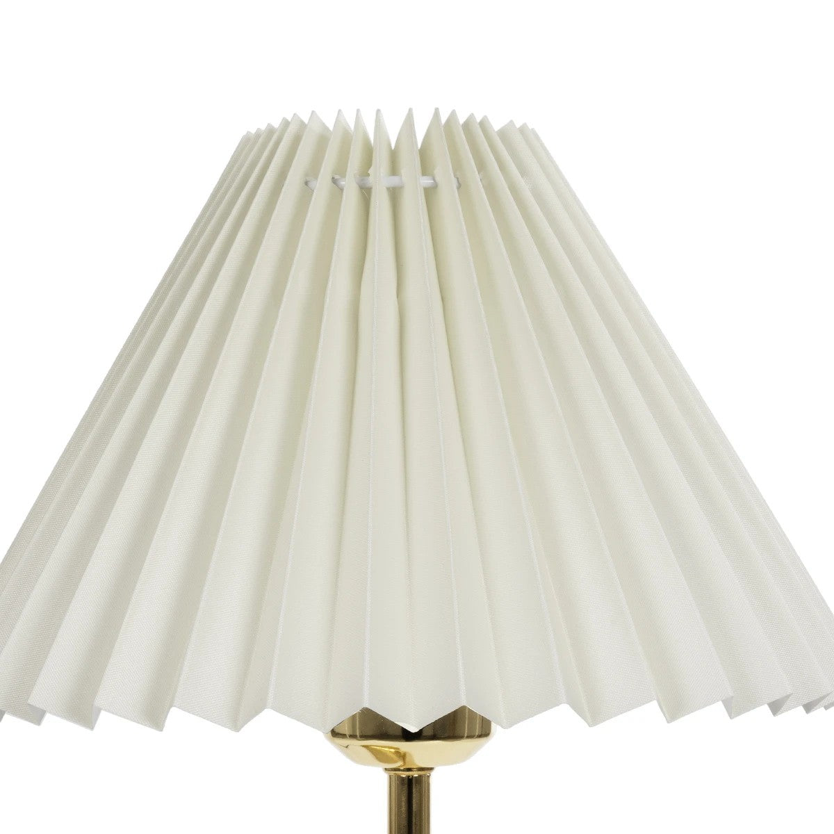 GLOBOSTAR® LIVL 204-0169 Μοντέρνο Επιτραπέζιο Φωτιστικό Πορτατίφ με Ντουί 1 x E27 AC 220-240V IP20 - Χρυσό & Μπεζ - Μ22 x Π22 x Υ34cm