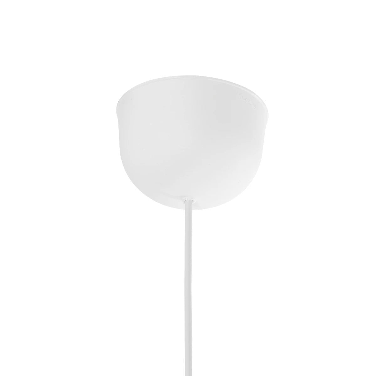 GLOBOSTAR® BASIL 204-0173 Μοντέρνο Κρεμαστό Φωτιστικό Οροφής με Ντουί 1 x E27 AC 220-240V IP20 - Μπεζ & Χρυσό - Μ30 x Π30 x Υ20cm