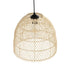 GLOBOSTAR® CESTINO 204-0178 Boho Κρεμαστό Φωτιστικό Οροφής Μονόφωτο 1 x E27 AC 220-240V IP20 Μπεζ - Μ30 x Π30 x Υ25cm