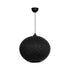GLOBOSTAR® SOLEI 205-0005 Boho Κρεμαστό Φωτιστικό Οροφής με Ντουί 1 x E27 AC 220-240V IP20 - Μαύρο - M30 x Π30 x Υ35cm - ledmania.gr