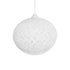 GLOBOSTAR® SOLEI 205-0007 Boho Κρεμαστό Φωτιστικό Οροφής με Ντουί 1 x E27 AC 220-240V IP20 - Λευκό - M40 x Π40 x Υ45cm - ledmania.gr