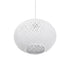 GLOBOSTAR® SOLEI 205-0008 Boho Κρεμαστό Φωτιστικό Οροφής με Ντουί 1 x E27 AC 220-240V IP20 - Λευκό - M30 x Π30 x Υ35cm - ledmania.gr
