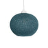 GLOBOSTAR® SOLEI 205-0011 Boho Κρεμαστό Φωτιστικό Οροφής με Ντουί 1 x E27 AC 220-240V IP20 - Τιρκουάζ - M30 x Π30 x Υ35cm - ledmania.gr