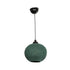 GLOBOSTAR® SOLEI 205-0015 Boho Κρεμαστό Φωτιστικό Οροφής με Ντουί 1 x E27 AC 220-240V IP20 - Πράσινο - M20 x Π20 x Υ25cm - ledmania.gr