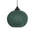 GLOBOSTAR® SOLEI 205-0015 Boho Κρεμαστό Φωτιστικό Οροφής με Ντουί 1 x E27 AC 220-240V IP20 - Πράσινο - M20 x Π20 x Υ25cm - ledmania.gr