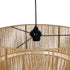 GLOBOSTAR® ROXXI 205-0020 Boho Κρεμαστό Φωτιστικό Οροφής με Ντουί 1 x E27 AC 220-240V IP20 - Μπεζ - M50 x Π50 x Υ36cm - ledmania.gr