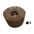 GLOBOSTAR® ZYLINDER 205-0023 Boho Κρεμαστό Φωτιστικό Οροφής με Ντουί 1 x E27 AC 220-240V IP20 - Καφέ - M80 x Π80 x Υ51cm - ledmania.gr