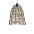 GLOBOSTAR® NETZ 205-0026 Boho Κρεμαστό Φωτιστικό Οροφής με Ντουί 1 x E27 AC 220-240V IP20 - Μπεζ - M30 x Π30 x Υ38cm - ledmania.gr