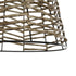GLOBOSTAR® NETZ 205-0026 Boho Κρεμαστό Φωτιστικό Οροφής με Ντουί 1 x E27 AC 220-240V IP20 - Μπεζ - M30 x Π30 x Υ38cm - ledmania.gr