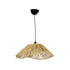 GLOBOSTAR® CHAPEAU 205-0028 Boho Κρεμαστό Φωτιστικό Οροφής με Ντουί 1 x E27 AC 220-240V IP20 - Μπεζ - M41 x Π41 x Υ17cm - ledmania.gr