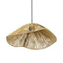 GLOBOSTAR® CHAPEAU 205-0028 Boho Κρεμαστό Φωτιστικό Οροφής με Ντουί 1 x E27 AC 220-240V IP20 - Μπεζ - M41 x Π41 x Υ17cm - ledmania.gr