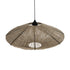 GLOBOSTAR® OVNI 205-0029 Boho Κρεμαστό Φωτιστικό Οροφής με Ντουί 1 x E27 AC 220-240V IP20 - Μπεζ - M60 x Π60 x Υ29cm - ledmania.gr