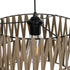 GLOBOSTAR® MARS 205-0054 Boho Κρεμαστό Φωτιστικό Οροφής με Ντουί 1 x E27 AC 220-240V IP20 - Μπεζ - M30 x Π30 x Υ24cm - ledmania.gr