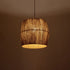 GLOBOSTAR® CONE 205-0057 Boho Κρεμαστό Φωτιστικό Οροφής με Ντουί 1 x E27 AC 220-240V IP20 - Μπεζ - M38 x Π38 x Υ34cm - ledmania.gr