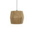 GLOBOSTAR® CONE 205-0057 Boho Κρεμαστό Φωτιστικό Οροφής με Ντουί 1 x E27 AC 220-240V IP20 - Μπεζ - M38 x Π38 x Υ34cm - ledmania.gr