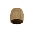 GLOBOSTAR® CONE 205-0057 Boho Κρεμαστό Φωτιστικό Οροφής με Ντουί 1 x E27 AC 220-240V IP20 - Μπεζ - M38 x Π38 x Υ34cm - ledmania.gr
