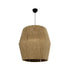 GLOBOSTAR® CONE 205-0058 Boho Κρεμαστό Φωτιστικό Οροφής με Ντουί 1 x E27 AC 220-240V IP20 - Μπεζ - M55 x Π55 x Υ50cm - ledmania.gr