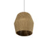 GLOBOSTAR® CONE 205-0058 Boho Κρεμαστό Φωτιστικό Οροφής με Ντουί 1 x E27 AC 220-240V IP20 - Μπεζ - M55 x Π55 x Υ50cm - ledmania.gr