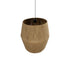 GLOBOSTAR® CONE 205-0058 Boho Κρεμαστό Φωτιστικό Οροφής με Ντουί 1 x E27 AC 220-240V IP20 - Μπεζ - M55 x Π55 x Υ50cm - ledmania.gr