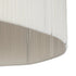 GLOBOSTAR® TAG 205-0060 Boho Κρεμαστό Φωτιστικό Οροφής με Ντουί 1 x E27 AC 220-240V IP20 - Μπεζ & Καφέ - M60 x Π60 x 35cm - ledmania.gr