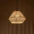 GLOBOSTAR® NUI 205-0063 Boho Κρεμαστό Φωτιστικό Οροφής με Ντουί 1 x E27 AC 220-240V IP20 - Λευκό - M36 x Π36 x Υ27cm - ledmania.gr