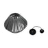 GLOBOSTAR® NUI 205-0065 Boho Κρεμαστό Φωτιστικό Οροφής με Ντουί 1 x E27 AC 220-240V IP20 - Γκρι - M36 x Π36 x Υ27cm - ledmania.gr