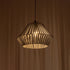 GLOBOSTAR® NUI 205-0065 Boho Κρεμαστό Φωτιστικό Οροφής με Ντουί 1 x E27 AC 220-240V IP20 - Γκρι - M36 x Π36 x Υ27cm - ledmania.gr