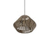 GLOBOSTAR® NUI 205-0067 Boho Κρεμαστό Φωτιστικό Οροφής με Ντουί 1 x E27 AC 220-240V IP20 - Μπεζ - M36 x Π36 x Υ27cm - ledmania.gr
