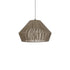 GLOBOSTAR® NUI 205-0068 Boho Κρεμαστό Φωτιστικό Οροφής με Ντουί 1 x E27 AC 220-240V IP20 - Μπεζ - M60 x Π60 x Υ41cm - ledmania.gr