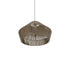 GLOBOSTAR® NUI 205-0068 Boho Κρεμαστό Φωτιστικό Οροφής με Ντουί 1 x E27 AC 220-240V IP20 - Μπεζ - M60 x Π60 x Υ41cm - ledmania.gr