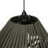 GLOBOSTAR® NUI 205-0069 Boho Κρεμαστό Φωτιστικό Οροφής με Ντουί 1 x E27 AC 220-240V IP20 - Πρασίνο - M36 x Π36 x Υ27cm - ledmania.gr