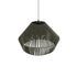 GLOBOSTAR® NUI 205-0070 Boho Κρεμαστό Φωτιστικό Οροφής με Ντουί 1 x E27 AC 220-240V IP20 - Πρασίνο - M60 x Π60 x Υ41cm - ledmania.gr