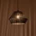 GLOBOSTAR® NUI 205-0071 Boho Κρεμαστό Φωτιστικό Οροφής με Ντουί 1 x E27 AC 220-240V IP20 - Μπλε - M36 x Π36 x Υ27cm - ledmania.gr