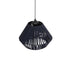 GLOBOSTAR® NUI 205-0071 Boho Κρεμαστό Φωτιστικό Οροφής με Ντουί 1 x E27 AC 220-240V IP20 - Μπλε - M36 x Π36 x Υ27cm - ledmania.gr
