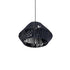 GLOBOSTAR® NUI 205-0071 Boho Κρεμαστό Φωτιστικό Οροφής με Ντουί 1 x E27 AC 220-240V IP20 - Μπλε - M36 x Π36 x Υ27cm - ledmania.gr