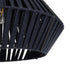 GLOBOSTAR® NUI 205-0071 Boho Κρεμαστό Φωτιστικό Οροφής με Ντουί 1 x E27 AC 220-240V IP20 - Μπλε - M36 x Π36 x Υ27cm - ledmania.gr
