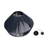 GLOBOSTAR® NUI 205-0072 Boho Κρεμαστό Φωτιστικό Οροφής με Ντουί 1 x E27 AC 220-240V IP20 - Μπλε - M60 x Π60 x Υ41cm - ledmania.gr