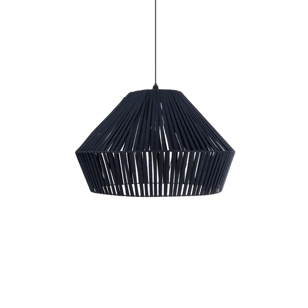 GLOBOSTAR® NUI 205-0072 Boho Κρεμαστό Φωτιστικό Οροφής με Ντουί 1 x E27 AC 220-240V IP20 - Μπλε - M60 x Π60 x Υ41cm - ledmania.gr