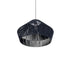 GLOBOSTAR® NUI 205-0072 Boho Κρεμαστό Φωτιστικό Οροφής με Ντουί 1 x E27 AC 220-240V IP20 - Μπλε - M60 x Π60 x Υ41cm - ledmania.gr