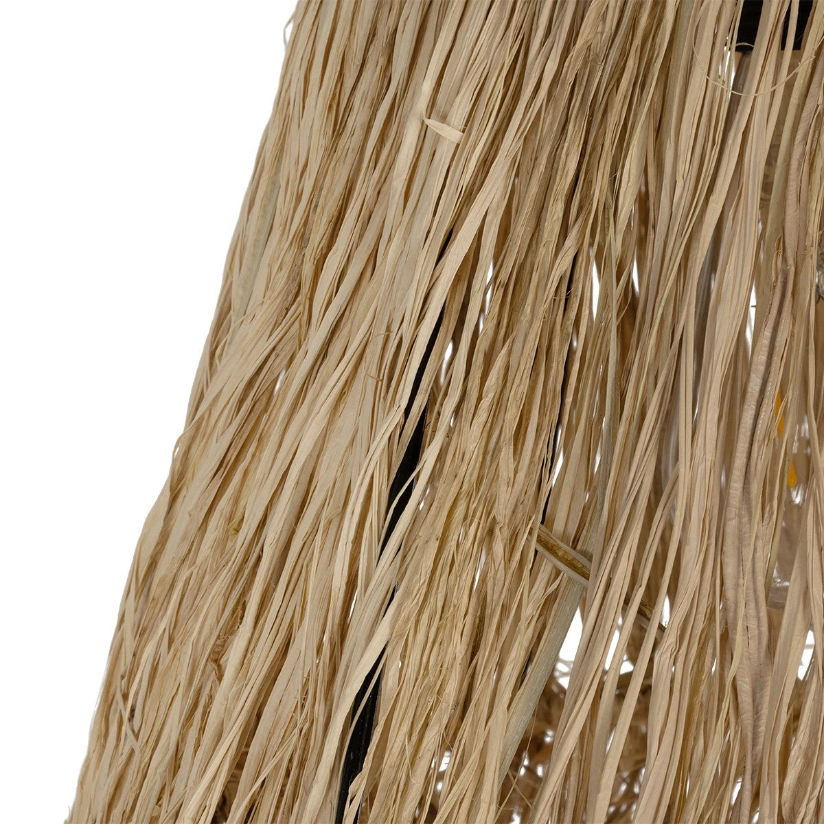 GLOBOSTAR® HERBE 205-0073 Boho Κρεμαστό Φωτιστικό Οροφής με Ντουί 1 x E27 AC 220-240V IP20 - Μπεζ - M30 x Π30 x Υ40cm - ledmania.gr