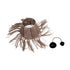 GLOBOSTAR® ROKA 205-0075 Boho Κρεμαστό Φωτιστικό Οροφής με Ντουί 1 x E27 AC 220-240V IP20 - Μπεζ - M30 x Π30 x Υ45cm - ledmania.gr