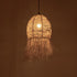 GLOBOSTAR® ROKA 205-0076 Boho Κρεμαστό Φωτιστικό Οροφής με Ντουί 1 x E27 AC 220-240V IP20 - Μπεζ - M25 x Π25 x Υ45cm - ledmania.gr