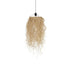 GLOBOSTAR® PIOVERE 205-0078 Boho Κρεμαστό Φωτιστικό Οροφής με Ντουί 1 x E27 AC 220-240V IP20 - Μπεζ - M35 x Π35 x Υ70cm - ledmania.gr