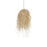 GLOBOSTAR® PIOVERE 205-0078 Boho Κρεμαστό Φωτιστικό Οροφής με Ντουί 1 x E27 AC 220-240V IP20 - Μπεζ - M35 x Π35 x Υ70cm - ledmania.gr