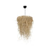 GLOBOSTAR® LIETUS 205-0079 Boho Κρεμαστό Φωτιστικό Οροφής με Ντουί 1 x E27 AC 220-240V IP20 - Μπεζ - M45 x Π45 x Υ50cm - ledmania.gr