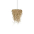 GLOBOSTAR® LIETUS 205-0079 Boho Κρεμαστό Φωτιστικό Οροφής με Ντουί 1 x E27 AC 220-240V IP20 - Μπεζ - M45 x Π45 x Υ50cm - ledmania.gr