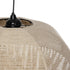 GLOBOSTAR® PLUVIA 205-0080 Boho Κρεμαστό Φωτιστικό Οροφής με Ντουί 1 x E27 AC 220-240V IP20 - Μπεζ - M50 x Π50 x Υ80cm - ledmania.gr