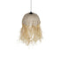 GLOBOSTAR® PLUVIA 205-0080 Boho Κρεμαστό Φωτιστικό Οροφής με Ντουί 1 x E27 AC 220-240V IP20 - Μπεζ - M50 x Π50 x Υ80cm - ledmania.gr