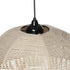 GLOBOSTAR® PLUVIA 205-0081 Boho Κρεμαστό Φωτιστικό Οροφής με Ντουί 1 x E27 AC 220-240V IP20 - Μπεζ - M40 x Π40 x Υ70cm - ledmania.gr